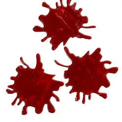 Spirit Halloween Blood Splat Window Clings