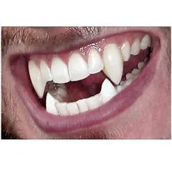 Spirit Halloween Werewolf Fangs -Costume Decor Hub 01070341 c