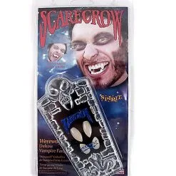 Spirit Halloween Werewolf Fangs -Costume Decor Hub 01070341 f