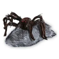 Spirit Halloween 21 Inch LED Black Jumping Spider Animatronic -Costume Decor Hub 01174804 b 1