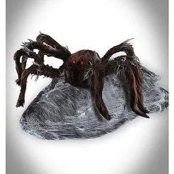 Spirit Halloween 21 Inch Brown Jumping Spider Animatronic -Costume Decor Hub 01174804 c