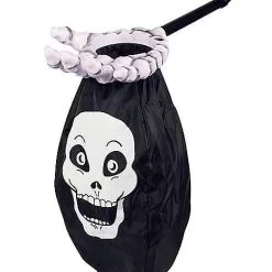Spirit Halloween Skull Loot Scoop Treat Bag
