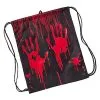 Spirit Halloween Black Blood Drip Cinch Bag