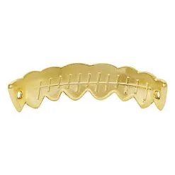 Spirit Halloween Golden Grillz Teeth -Costume Decor Hub 01228238 d