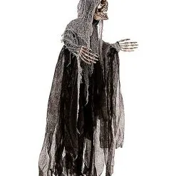 Spirit Halloween 3 Ft Hanging Skull Reaper - Decorations -Costume Decor Hub 01247873 c