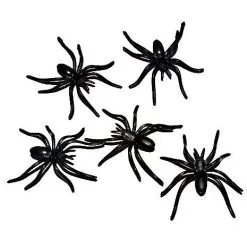 Spirit Halloween Black Spider Pack - 30 Pack