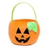 Spirit Halloween Plush Pumpkin Treat Bucket