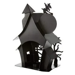 Spirit Halloween Haunted House Candle Holder -Costume Decor Hub 01312958 d