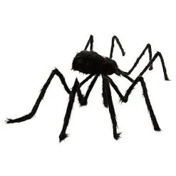 Spirit Halloween 5 Ft Black Spider -Costume Decor Hub 01316066 c