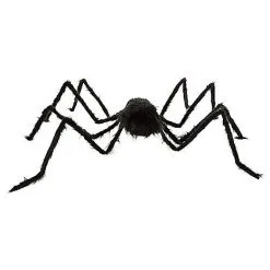 Spirit Halloween 5 Ft Black Spider -Costume Decor Hub 01316066 d