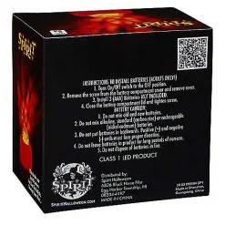 Spirit Halloween Flaming Pumpkin Lite -Costume Decor Hub 01369958 d