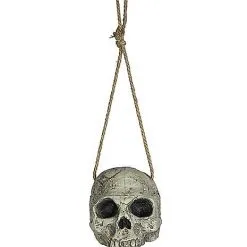 Spirit Halloween Decrepit Hanging Skull - Decorations