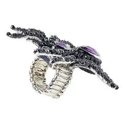 Spirit Halloween Purple Gem Spider Ring -Costume Decor Hub 01436096 c
