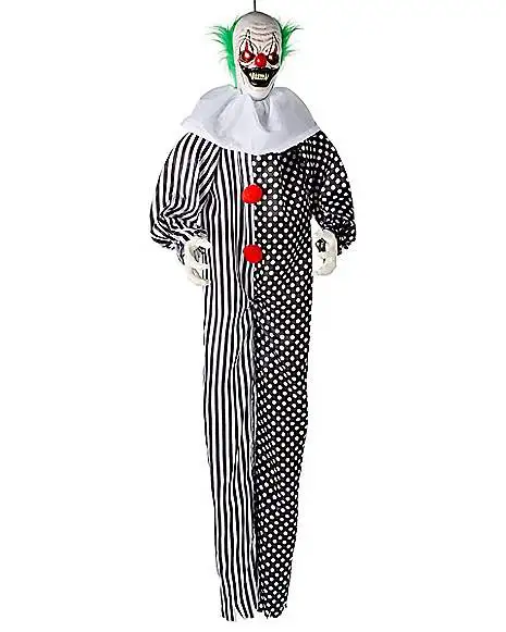 Spirit Halloween 6 Ft Animated Hanging Clown Decoration 1 Spirit Halloween 6 Ft Animated Hanging Clown Decoration
