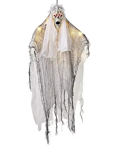 Spirit Halloween 36 Inch Light-Up Hanging White Reaper Decoration 1 Spirit Halloween 36 Inch Light-Up Hanging White Reaper Decoration