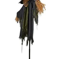 Spirit Halloween Scarecrow Convertible Hanging Prop And Lawn Stake -Costume Decor Hub 01437938 c