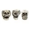 Spirit Halloween Skull Candle Holders
