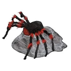Spirit Halloween 21 Inch LED Red And Black Jumping Spider Animatronic -Costume Decor Hub 01463447 e