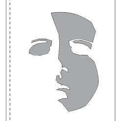 Spirit Halloween Michael Myers Pumpkin Stencil Book - Halloween 2 -Costume Decor Hub 01465582 c