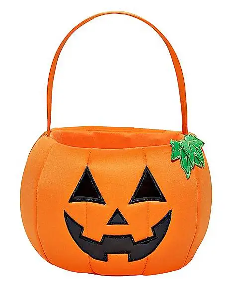 Spirit Halloween Light-Up Pumpkin Plush Treat Bucket 2 Spirit Halloween Light-Up Pumpkin Plush Treat Bucket - Image 2