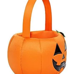 Spirit Halloween Light-Up Pumpkin Plush Treat Bucket 6 Spirit Halloween Light-Up Pumpkin Plush Treat Bucket -Costume Decor Hub 01466705 c