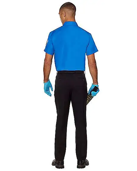 Spirit Halloween Adult Airport Security Costume 2 Spirit Halloween Adult Airport Security Costume - Image 2