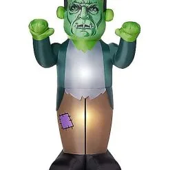 Spirit Halloween 8 Ft LED Frankenstein Inflatable Decoration -Costume Decor Hub 01476167 d