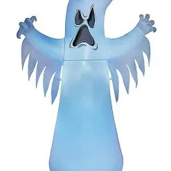 Spirit Halloween 4 Ft LED Ghost Inflatable Decoration -Costume Decor Hub 01476217 c