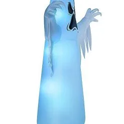 Spirit Halloween 8 Ft LED Ghost Inflatable Decoration -Costume Decor Hub 01476688 e