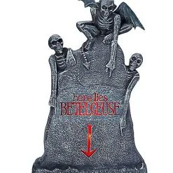 Spirit Halloween LED Here Lies Beetlejuice Tombstone