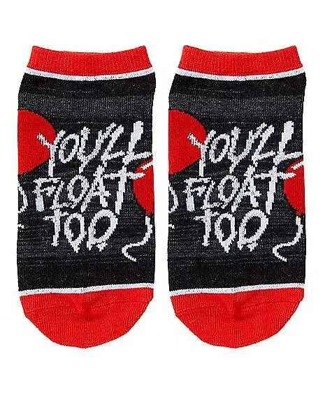 Spirit Halloween It Ankle Socks - 5 Pair 3 Spirit Halloween It Ankle Socks - 5 Pair - Image 3