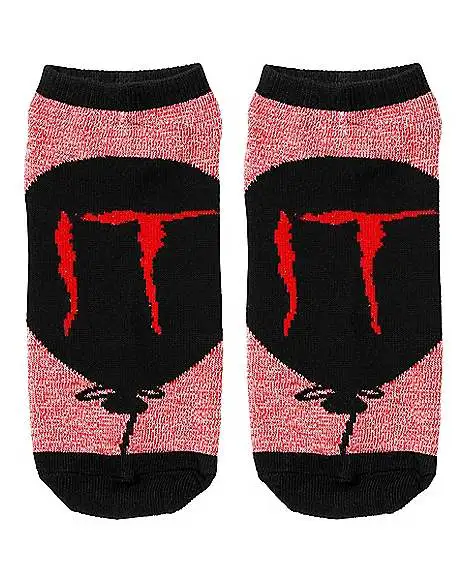Spirit Halloween It Ankle Socks - 5 Pair 5 Spirit Halloween It Ankle Socks - 5 Pair - Image 5