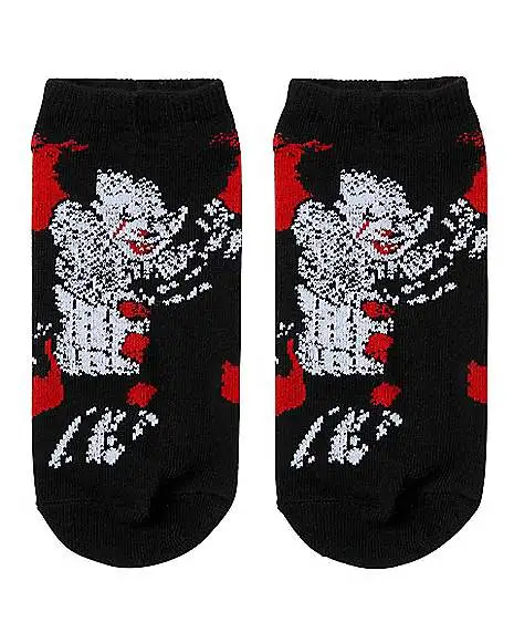 Spirit Halloween It Ankle Socks - 5 Pair 6 Spirit Halloween It Ankle Socks - 5 Pair - Image 6