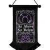 Spirit Halloween As Above So Below Scroll Sign