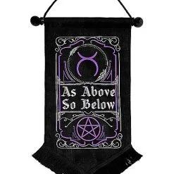 Spirit Halloween As Above So Below Scroll Sign