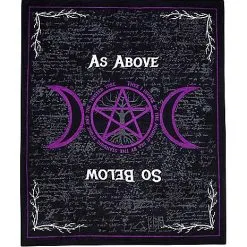 Spirit Halloween As Above So Below Fleece Blanket