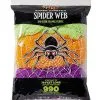 Spirit Halloween Multi-Pack Colored Spider Web Decoration