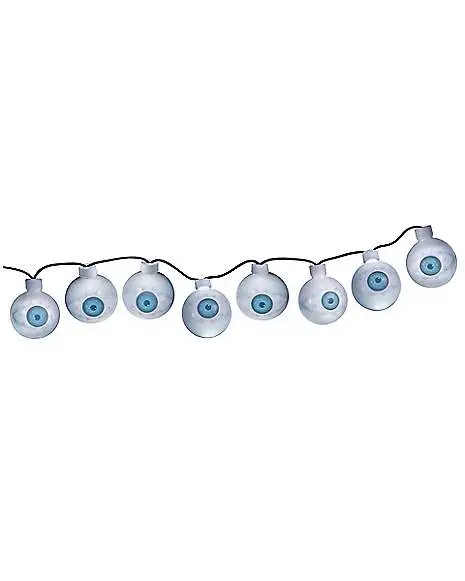 Spirit Halloween Blinking Eyeball String Lights - Decorations 1 Spirit Halloween Blinking Eyeball String Lights - Decorations