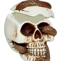 Spirit Halloween Snake Skull Box -Costume Decor Hub 01530286 c