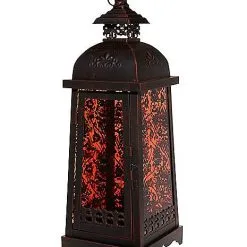 Spirit Halloween Gothic Noir Lantern 5 Spirit Halloween Gothic Noir Lantern -Costume Decor Hub 01540038 c
