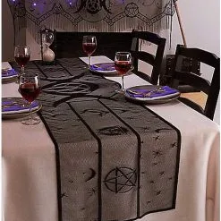 Spirit Halloween Pentagram Table Runner