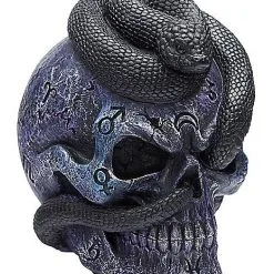 Spirit Halloween Mystical Arts Snake Skull -Costume Decor Hub 01542786 c