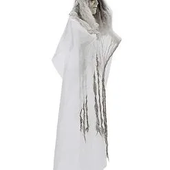 Spirit Halloween 3 Ft Hanging Creepy Floating Ghost Decoration -Costume Decor Hub 01546290 d