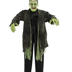 Spirit Halloween 4 Ft Light-Up Hanging Vintage Monster Decoration