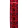 Spirit Halloween Damask Gothic Noir Pillar Candle