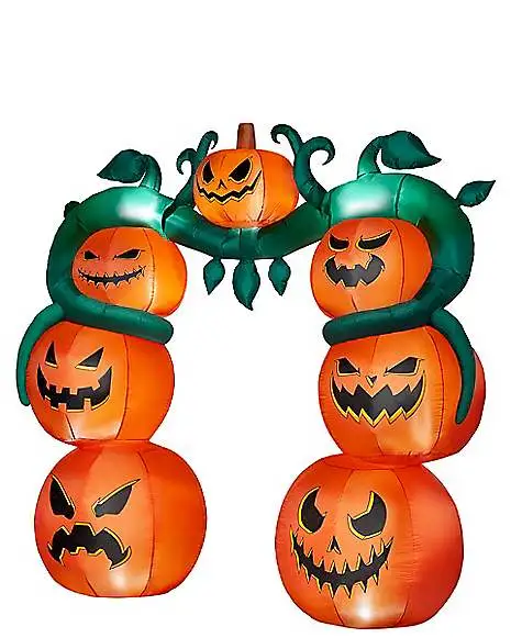 Spirit Halloween 9 Ft Light-Up Jack-O'-Lantern Archway Inflatable Decoration 2 Spirit Halloween 9 Ft Light-Up Jack-O'-Lantern Archway Inflatable Decoration - Image 2