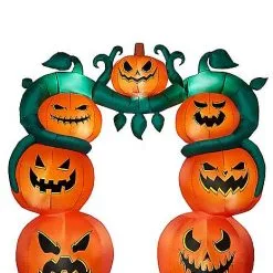 Spirit Halloween 9 Ft Light-Up Jack-O'-Lantern Archway Inflatable Decoration 8 Spirit Halloween 9 Ft Light-Up Jack-O'-Lantern Archway Inflatable Decoration -Costume Decor Hub 01547413 c