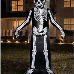 Spirit Halloween 8 Ft. Skeleton Inflatable - Decorations
