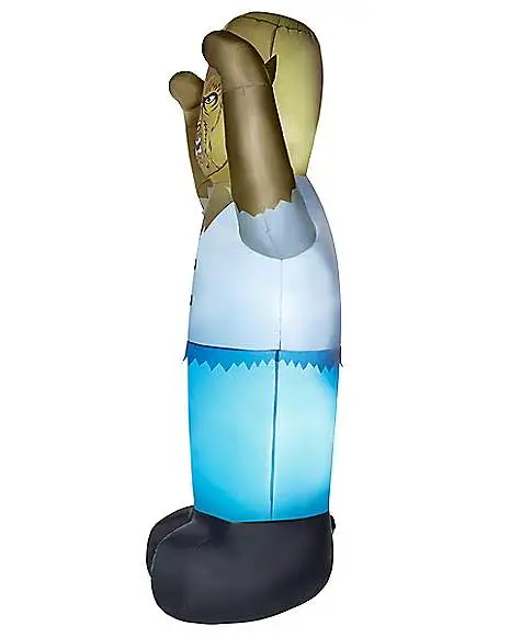 Spirit Halloween 8 Ft Light-Up Wolfman Inflatable Decoration 5 Spirit Halloween 8 Ft Light-Up Wolfman Inflatable Decoration - Image 5