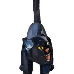 Spirit Halloween 4 Ft Light-Up Scary Cat Inflatable - Decorations -Costume Decor Hub 01547488 e